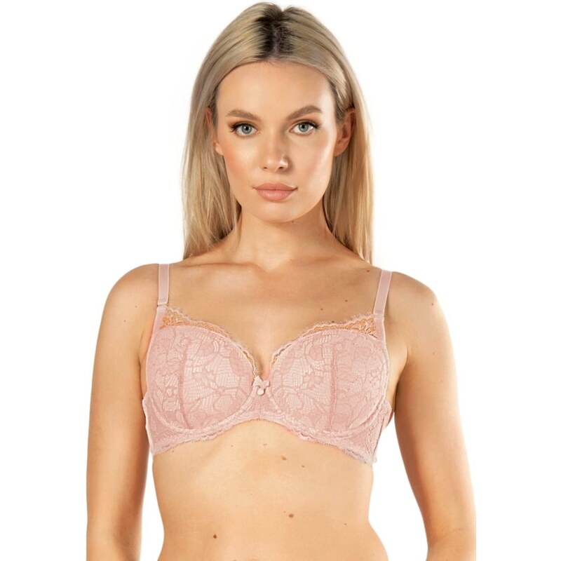 Podprsenka s push-up efektem NIPPLEX.1009 růžová 94011069