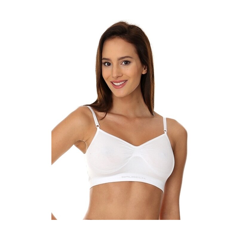 BRUBECK Podprsenka COMFORT COTTON bílá