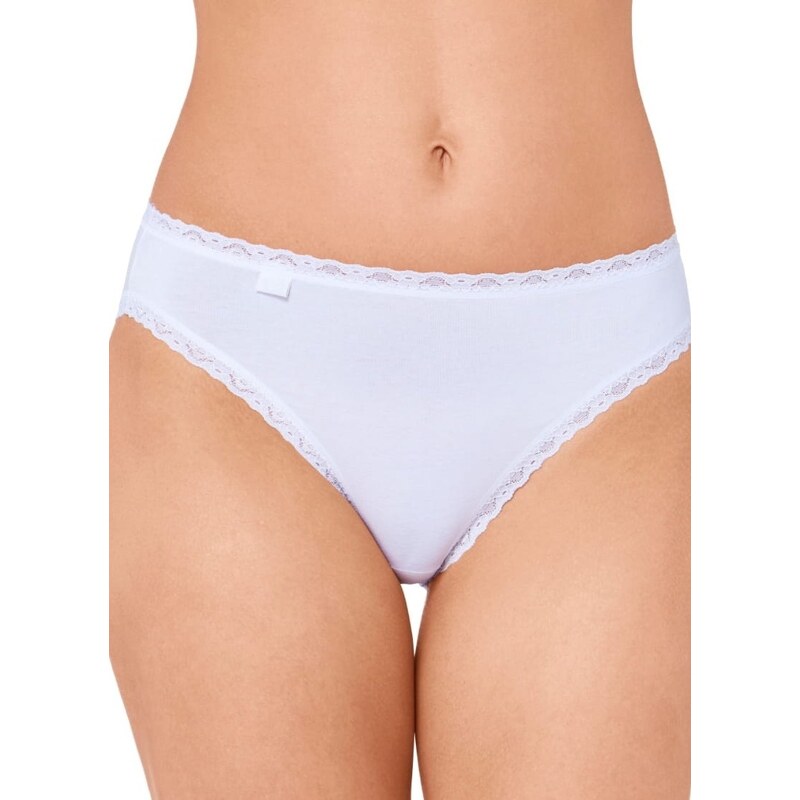 Dámské kalhotky SLOGGI 24/7 COTTON LACE TAI WHITE