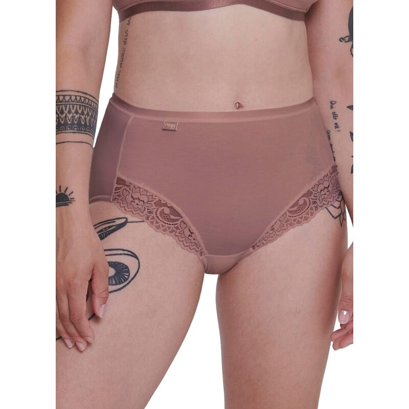 Dámské kalhotky SLOGGI ROMANCE MAXI CACAO