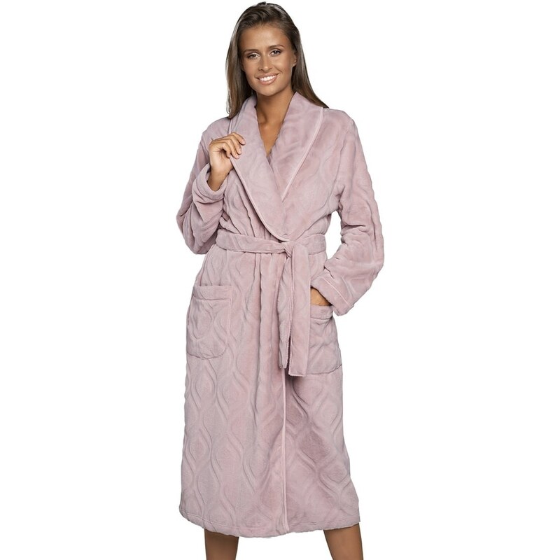Dámský župan ITALIAN FASHION MORENA růžová 112156269