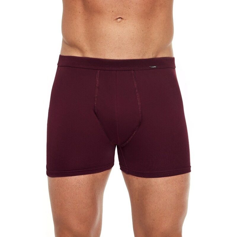 Pánské boxerky CORNETTE AUTHENTIC PERFECT claret