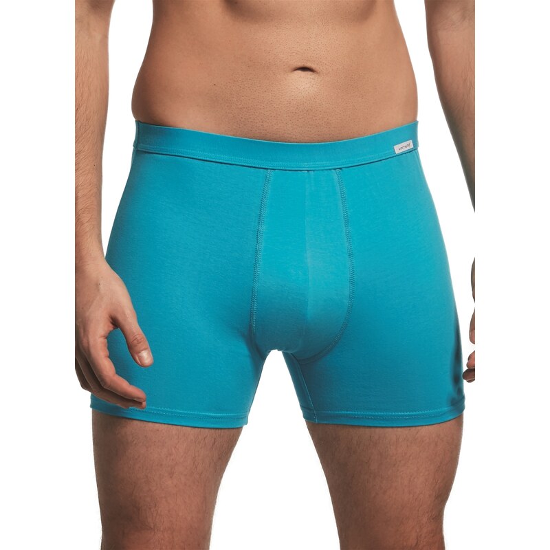 Pánské boxerky CORNETTE AUTHENTIC PERFECT tyrkysová