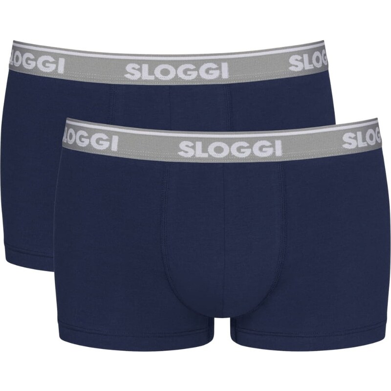 Boxerky SLOGGI MEN GO ABC HIPSTER 2P BLUE BLACK