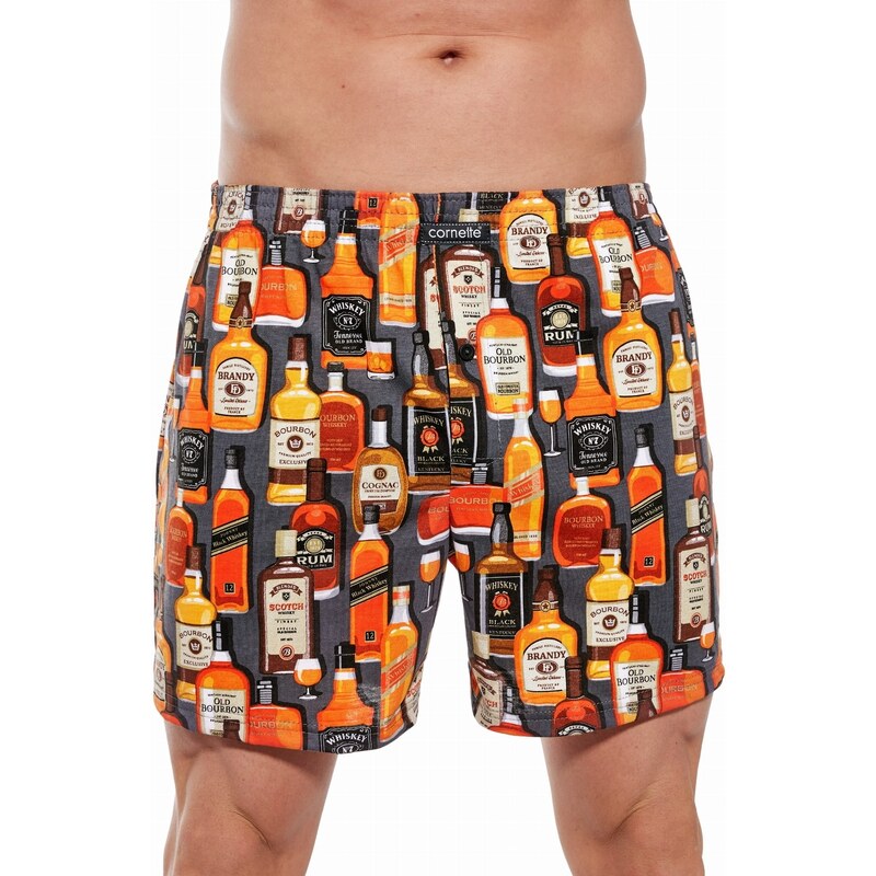 Pánské boxerky CORNETTE CLASSIC CL.1813 WHISKEY