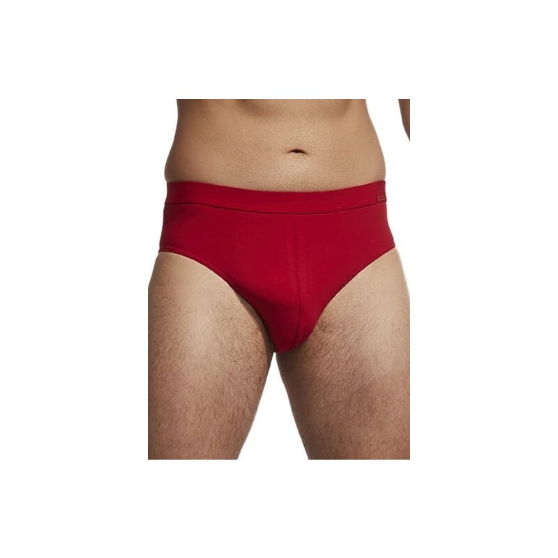Pánské slipy CORNETTE AUTHENTIC červená