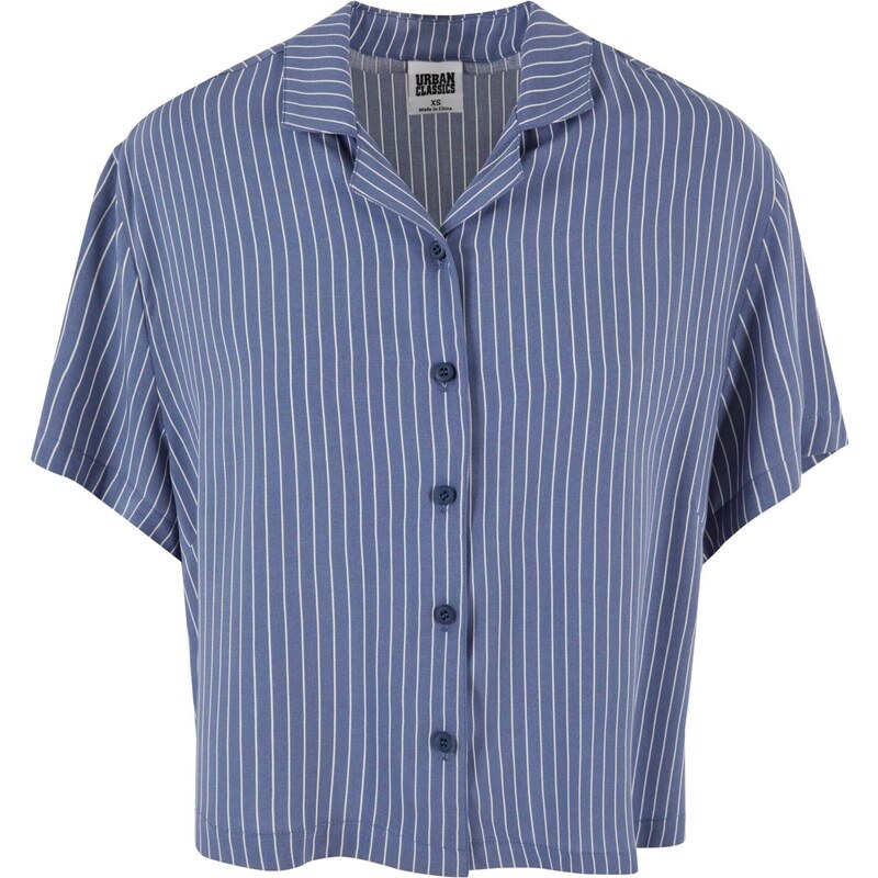 Urban Classics Halenka Resort modrá / bílá