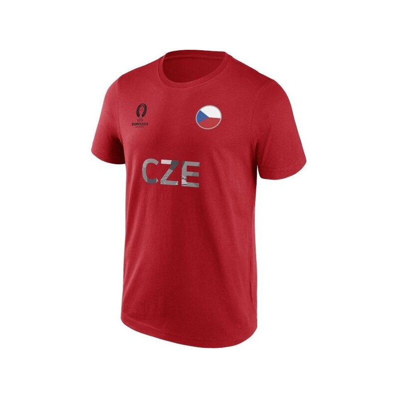 FANATICS UEFA EURO 2024 CZECHIA NATION FLAG Pánské triko