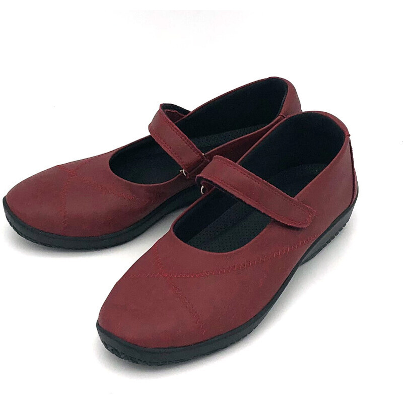 Dámské baleríny 4271-0425 ARCOPEDICO vínové 94330643