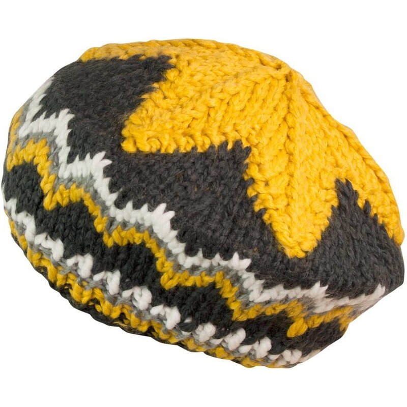 Art Of Polo Baret se vzorem žlutá, hnědá 100637361