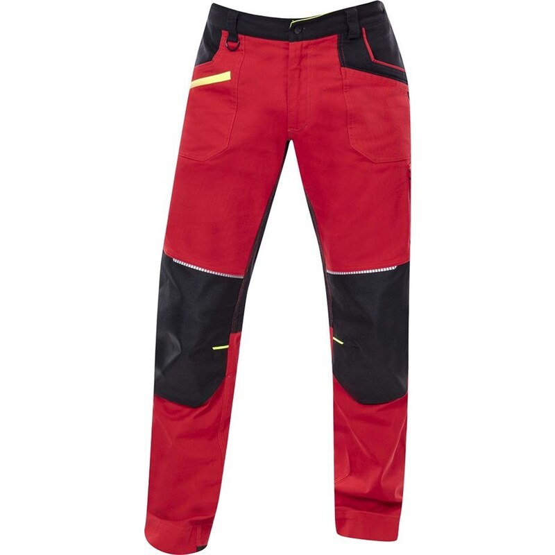 ARDON 4Xstretch Montérkové kalhoty červená H6611 94343276