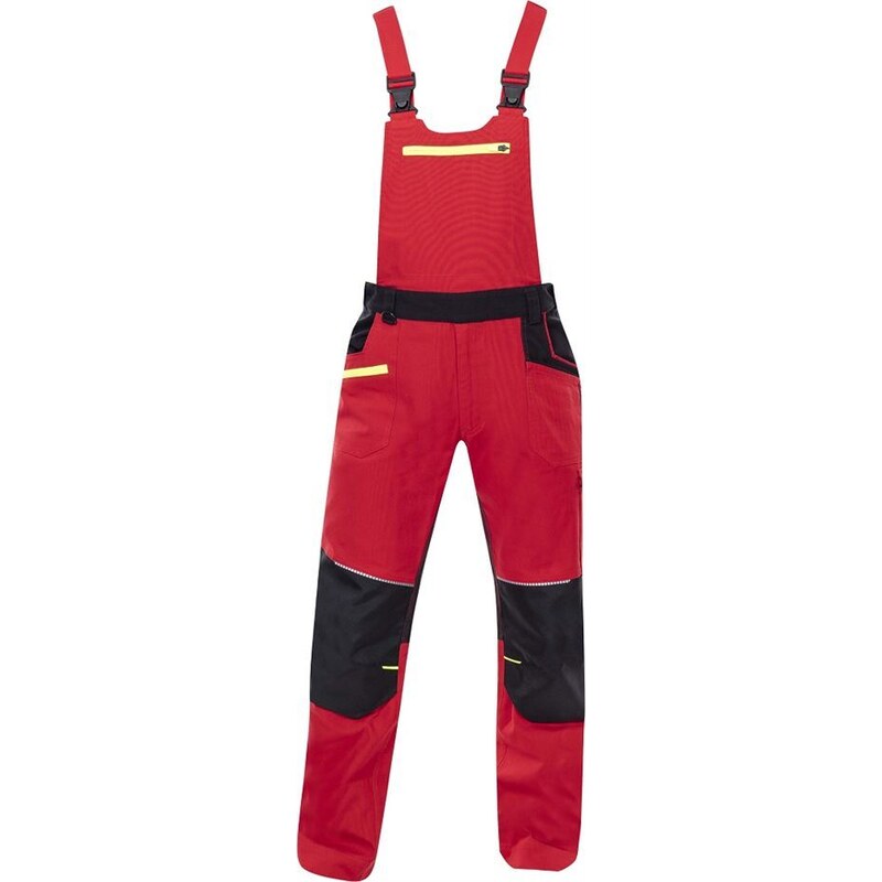 ARDON 4Xstretch Montérkové kalhoty laclem červená H6612 94366592