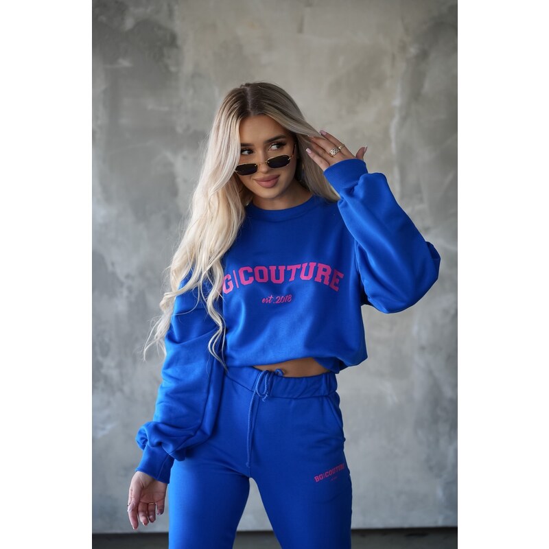 Brandenburg Couture Tepláková souprava BG Collage modrá 94364147