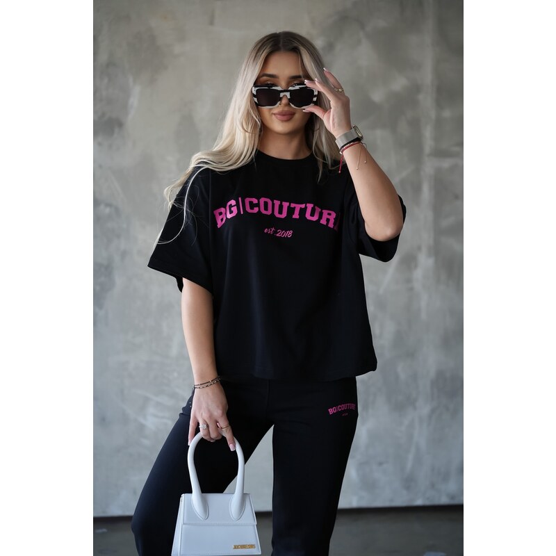 Brandenburg Couture Tričko BG College černá 94364175