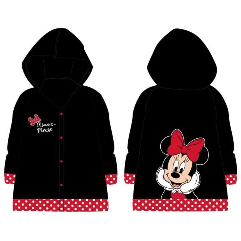 E plus M Dívčí pláštěnka Minnie Mouse 52289467 černá, vel. 110