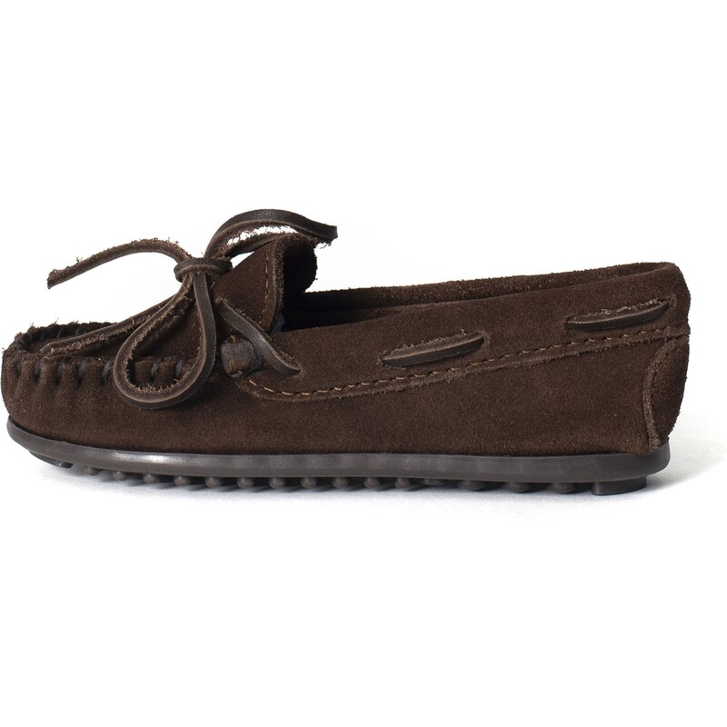 Minnetonka Polobotky Boys Moc hnědá