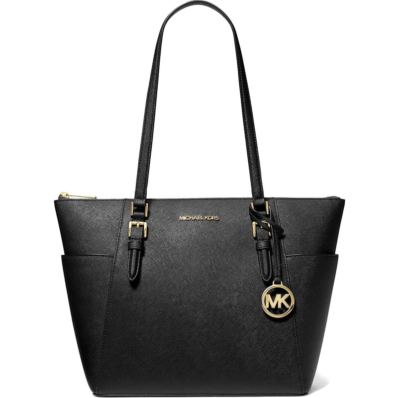 Michael Kors kabelka Charlotte Saffiano černá 62402151