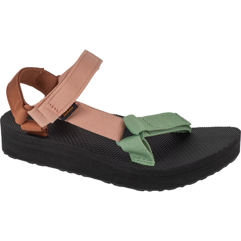 Béžovo-khaki sandály na platformě Teva W Midform Universal