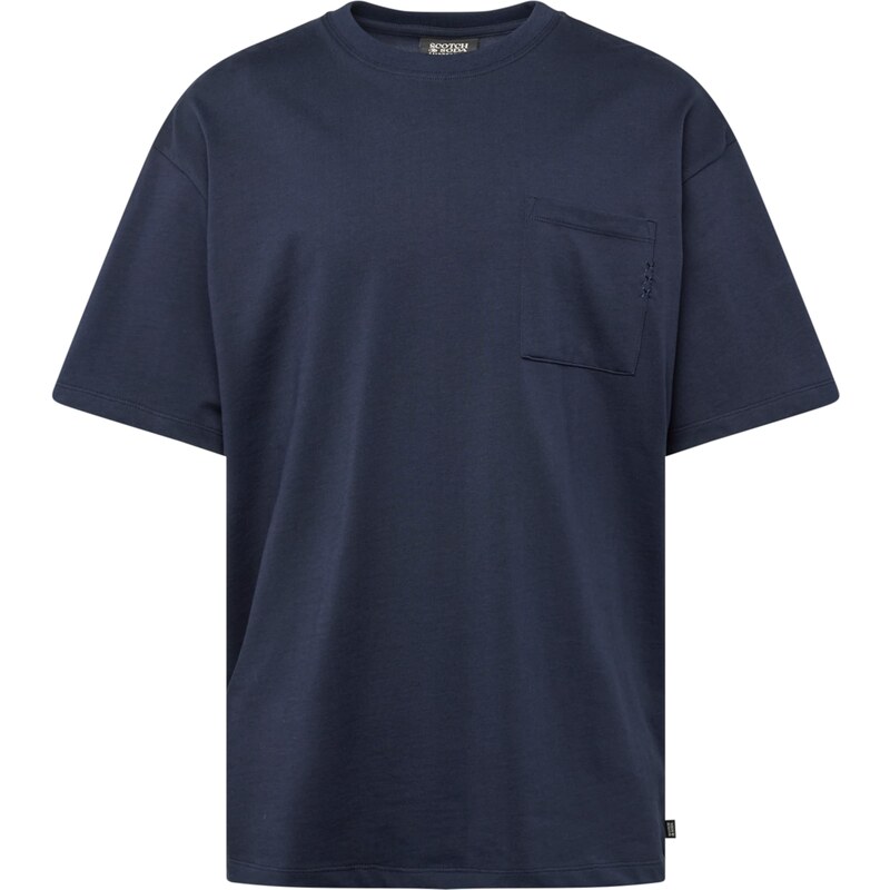 SCOTCH & SODA Tričko CORE námořnická modř
