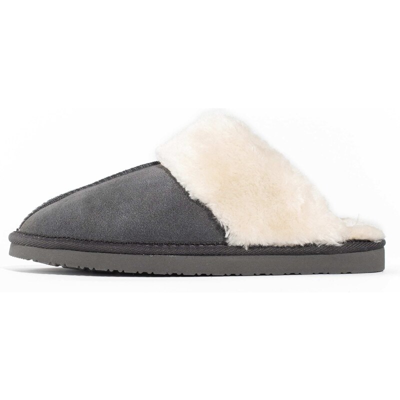 Minnetonka Pantofle Chesney krémová / tmavě šedá 109390615