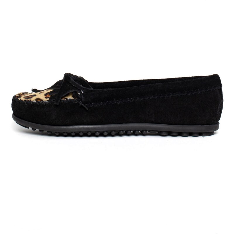 Minnetonka Mokasíny Kilty Plus béžová / hnědá / černá 109391895