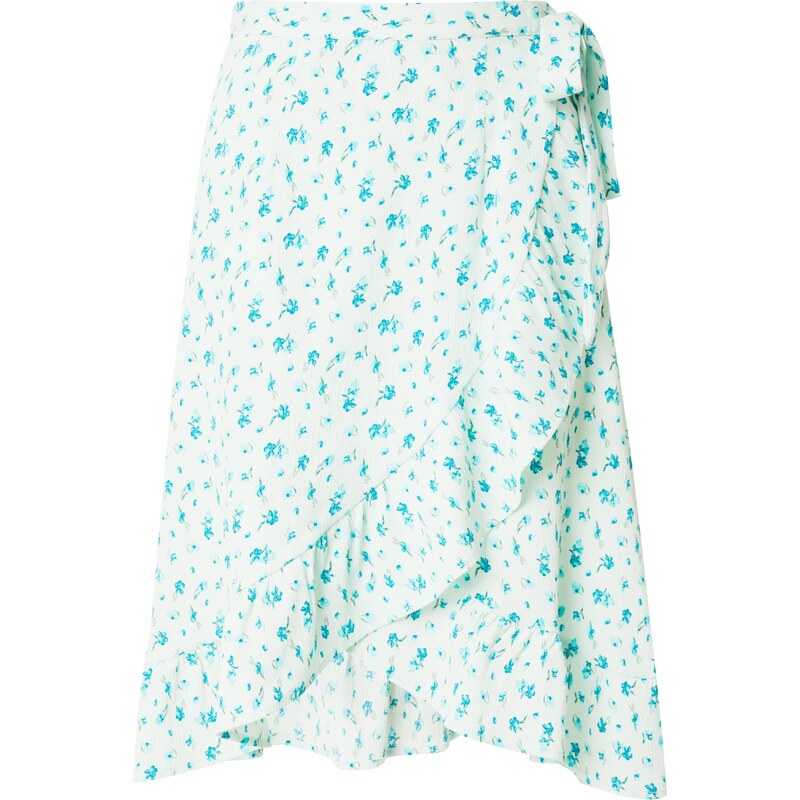 VERO MODA Sukně VMPage námořnická modř / aqua modrá / mátová / 98178351