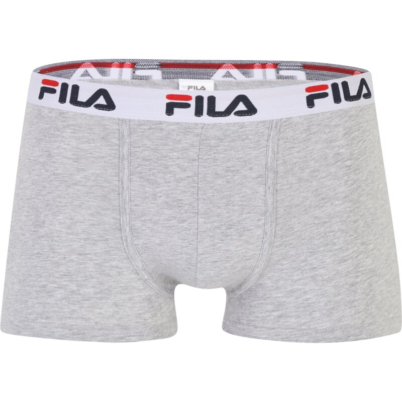 FILA Boxerky šedý melír / černá