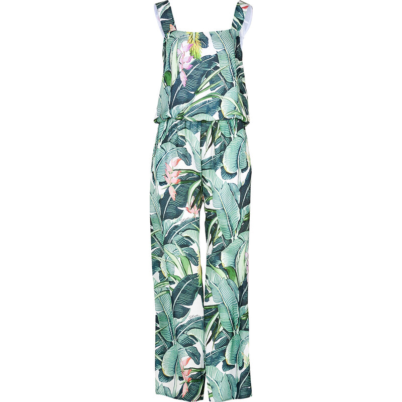 Just Cavalli Silk Printed Jumpsuit