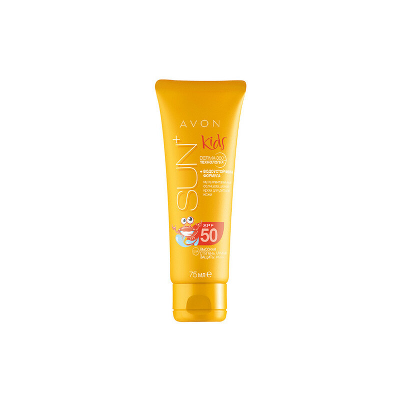 Avon Voděodolný krém na opalování pro děti pro citlivou pokožku SPF 50 Sun+ Kids 75 ml