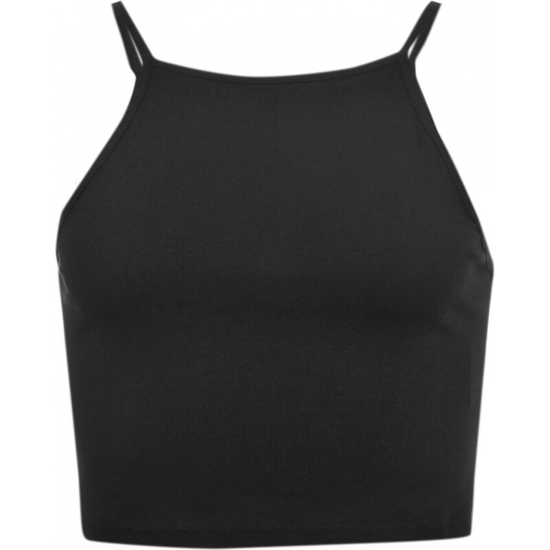 Essentials 90s Crop Top, black