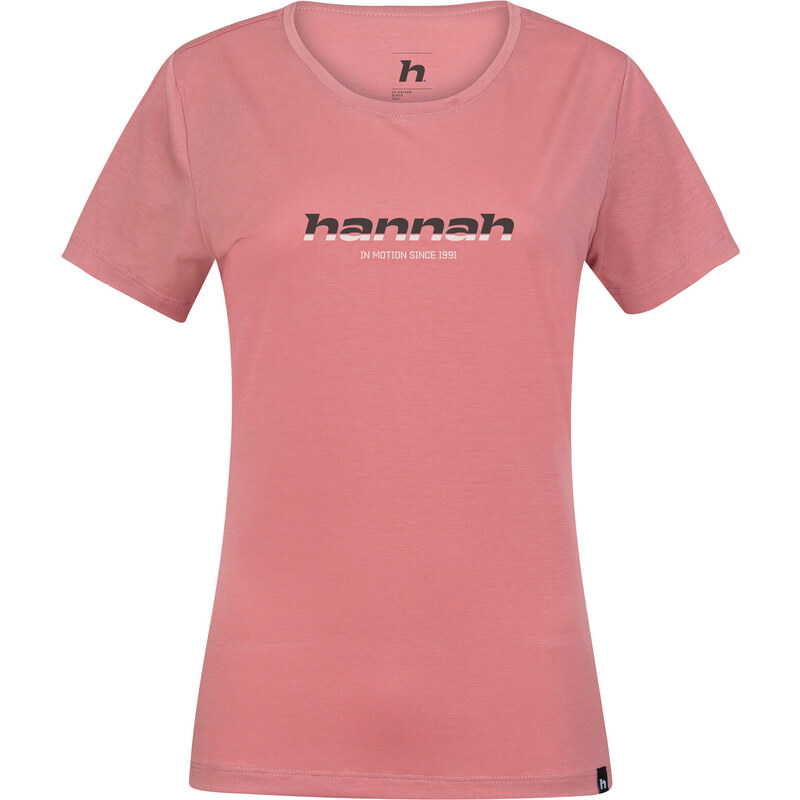 Dámské rychleschnoucí tričko Hannah CORDY canyon rose