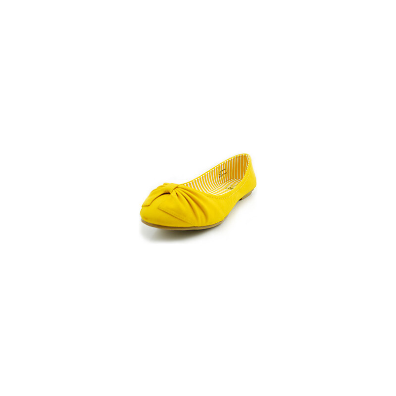 LightInTheBox Alexis Leroy Candy Comfortable Round Shallow Thermoplastic Elastomer Bottom Shoes(Mustard)