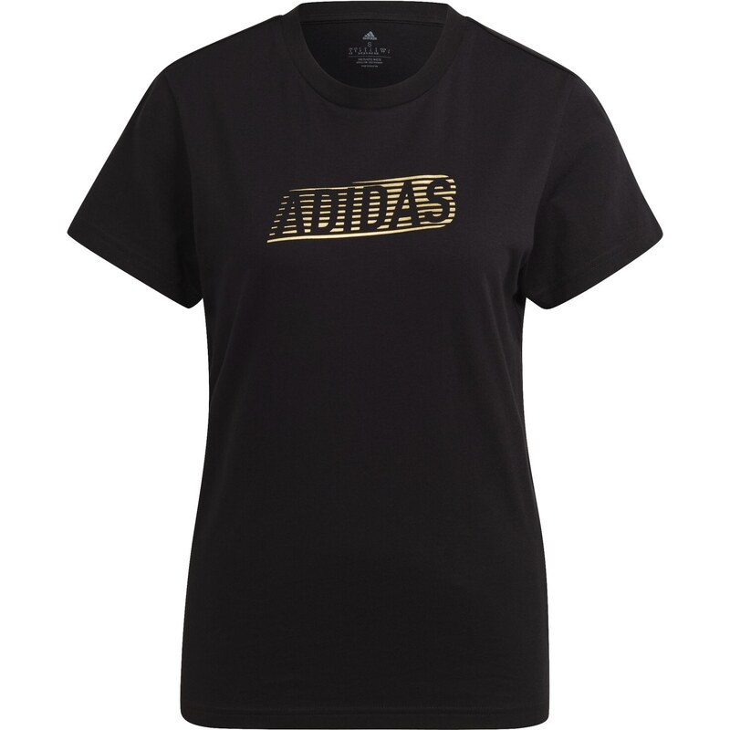 adidas Performance adidas Brand Love Graphic T-Shirt BLACK