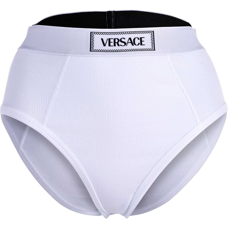 VERSACE Kalhotky černá / bílá 109133072