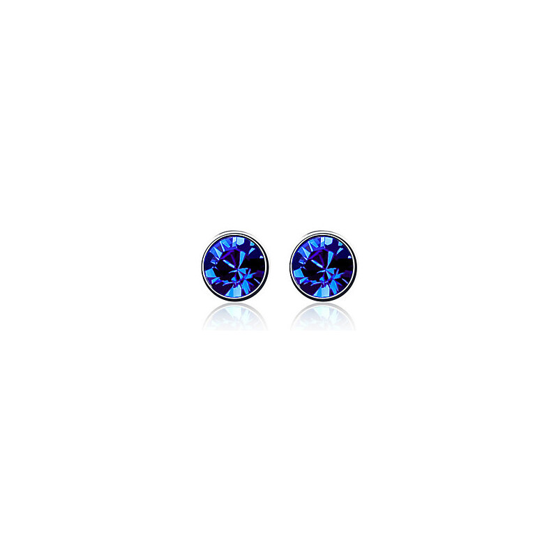 LightInTheBox Charming Round Crystal Stud Earrings(More Colors)