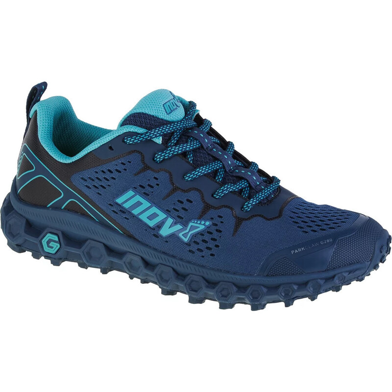 Tmavě modré dámské běžecké boty Inov-8 Parkclaw G 280 Tmavě