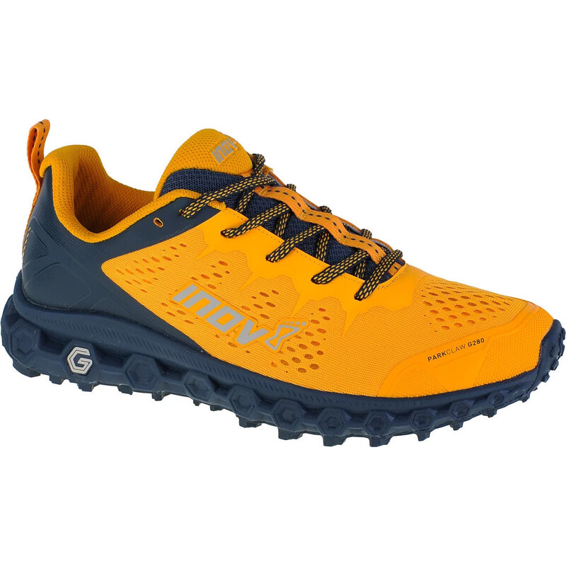 Tmavě žluté pánské běžecké boty Inov-8 Parkclaw G 280 Hořčicová