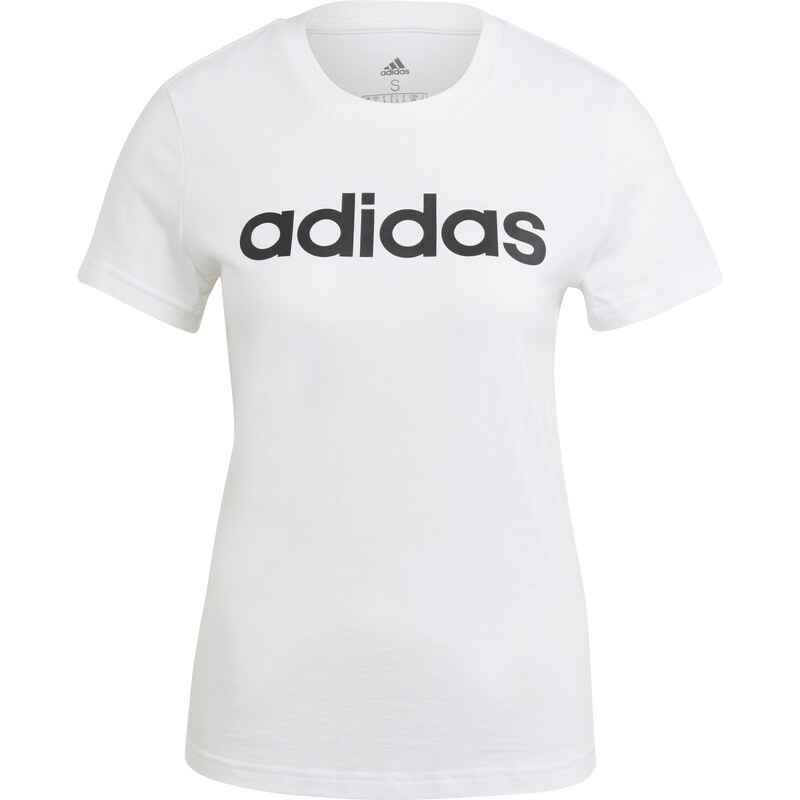 adidas Performance adidas Essentials Slim Logo T-Shirt WHITE/BLACK 94541096