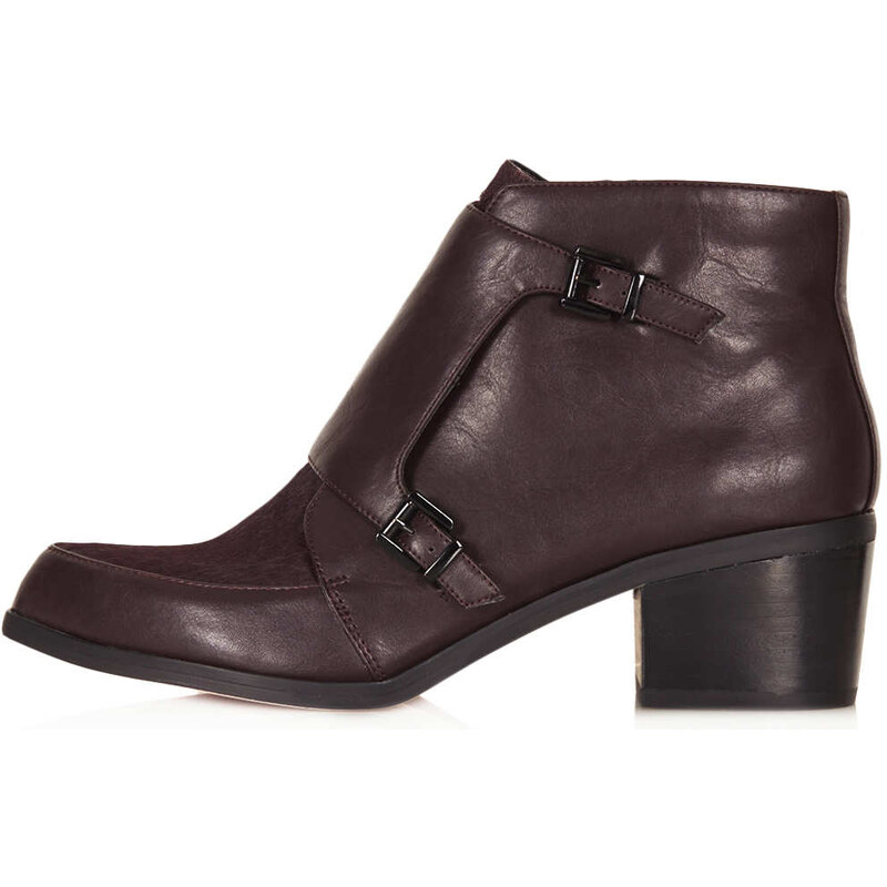 Topshop ACUTE Pony Strap Boots