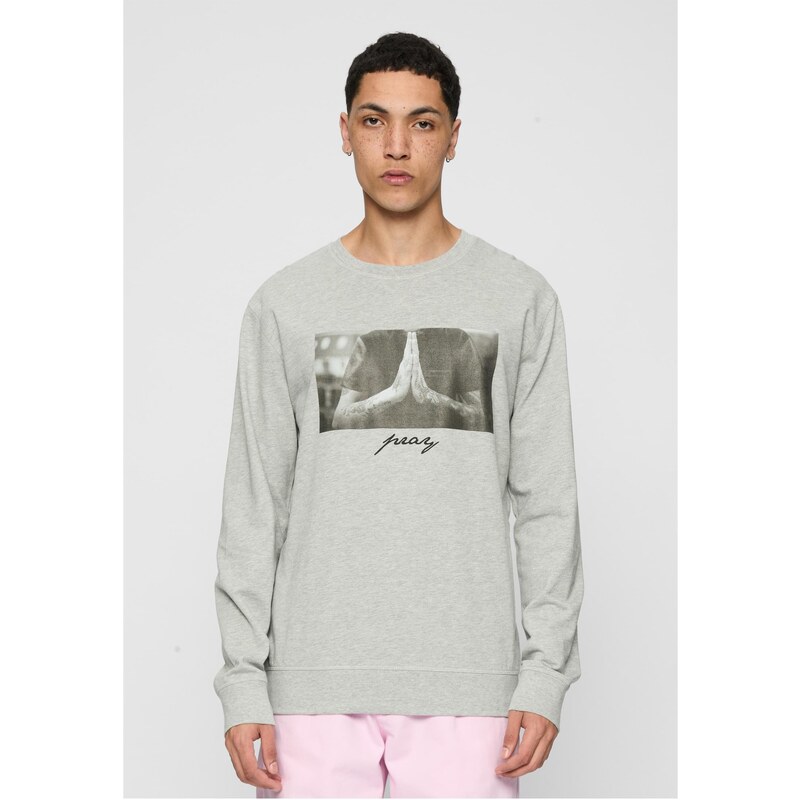 Mister Tee Modli se Crewneck šedý