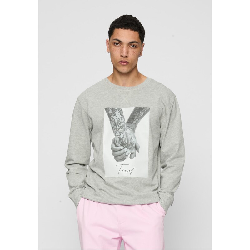 Mister Tee Důvěra 2.0 Crewneck šedá