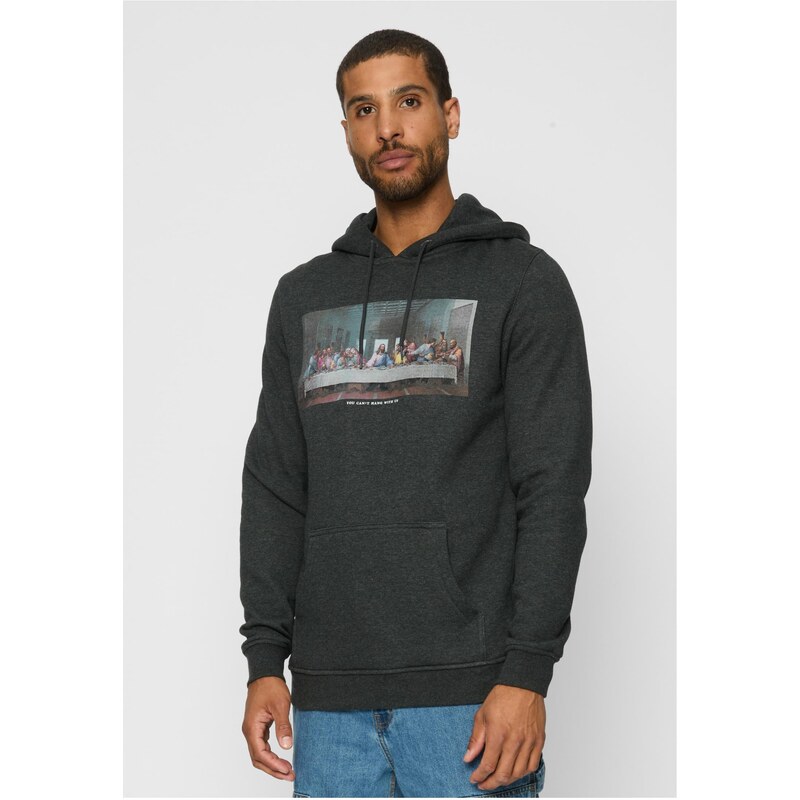 Mister Tee Cant Hang With Us Hoody dřevěné uhlí
