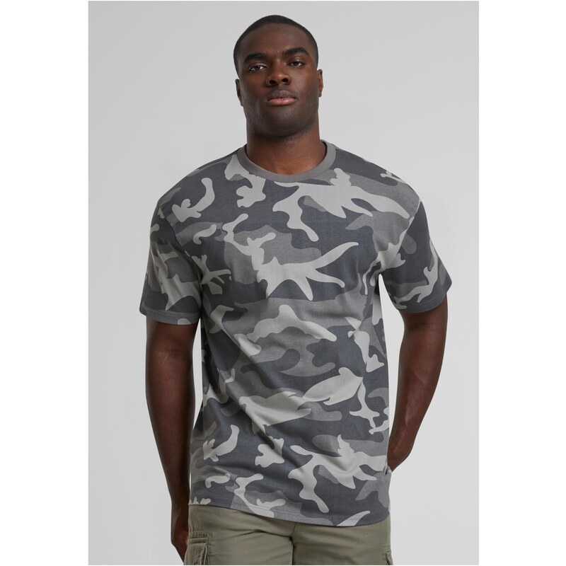 Urban Classics Pánské tričko Oversized Simple Camo - maskáčové