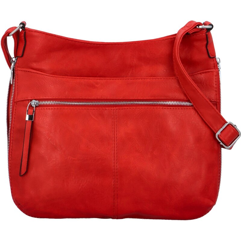 Dámská crossbody kabelka červená - Firenze Grete červená 94588187