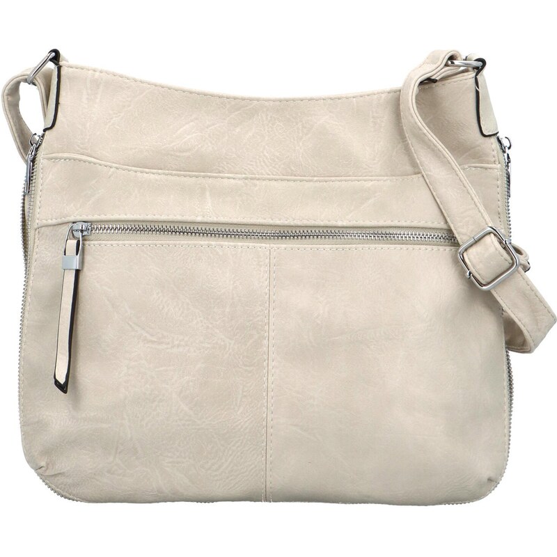 Dámská crossbody kabelka krémová - Firenze Grete krémová 94588185