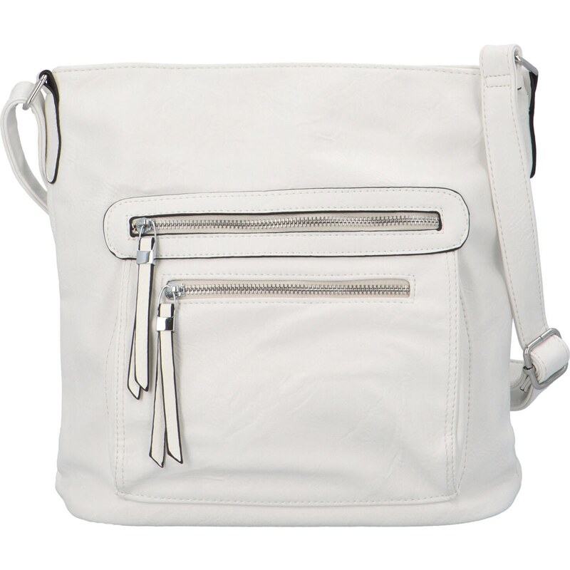 Dámská crossbody kabelka bílá - Firenze Charix bílá 94588196