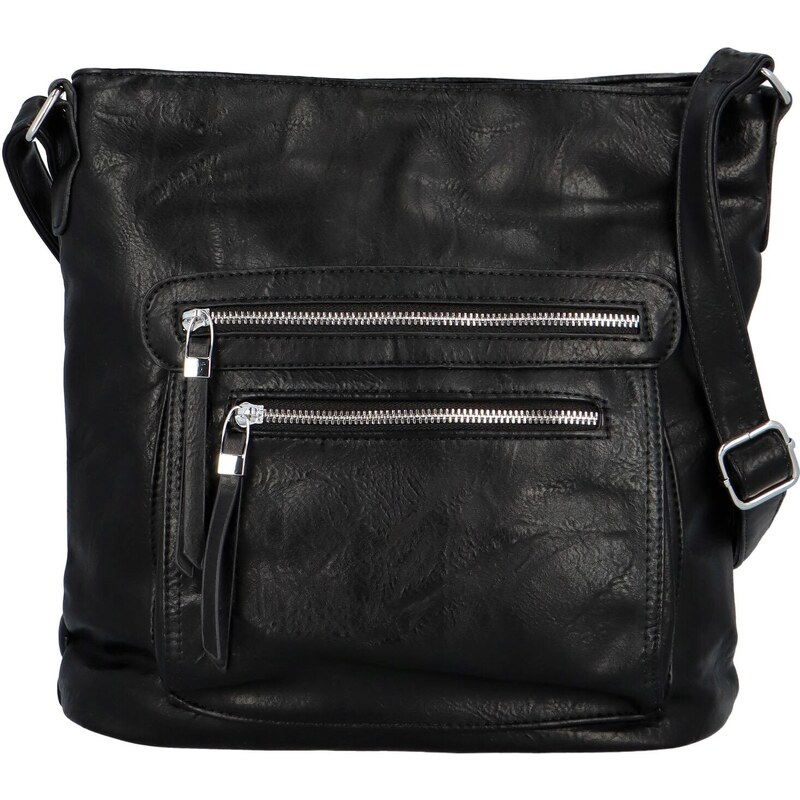 Dámská crossbody kabelka černá - Firenze Charix černá 94588197