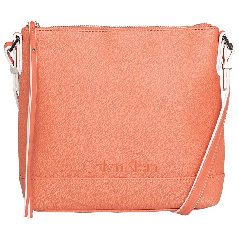 Calvin Klein Jeans - Kabelka Melissa - oranžová