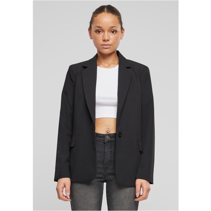 Urban Classics Dámský Basic Blazer černý