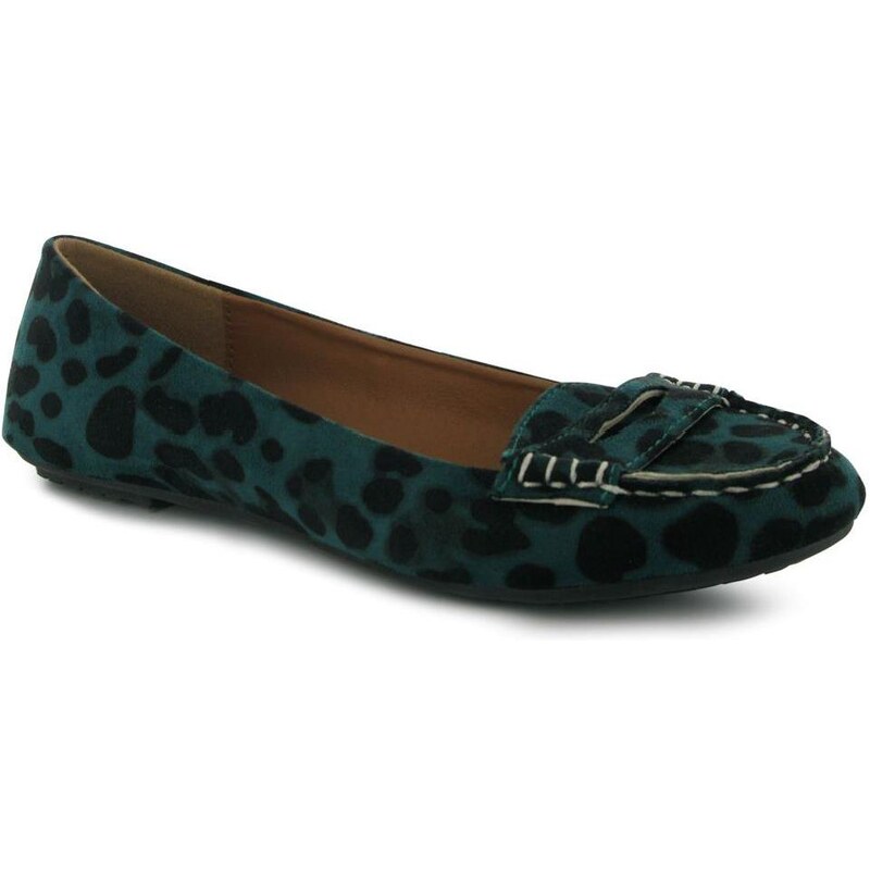 S. Kangol Leopard Loafer Shoes dámská